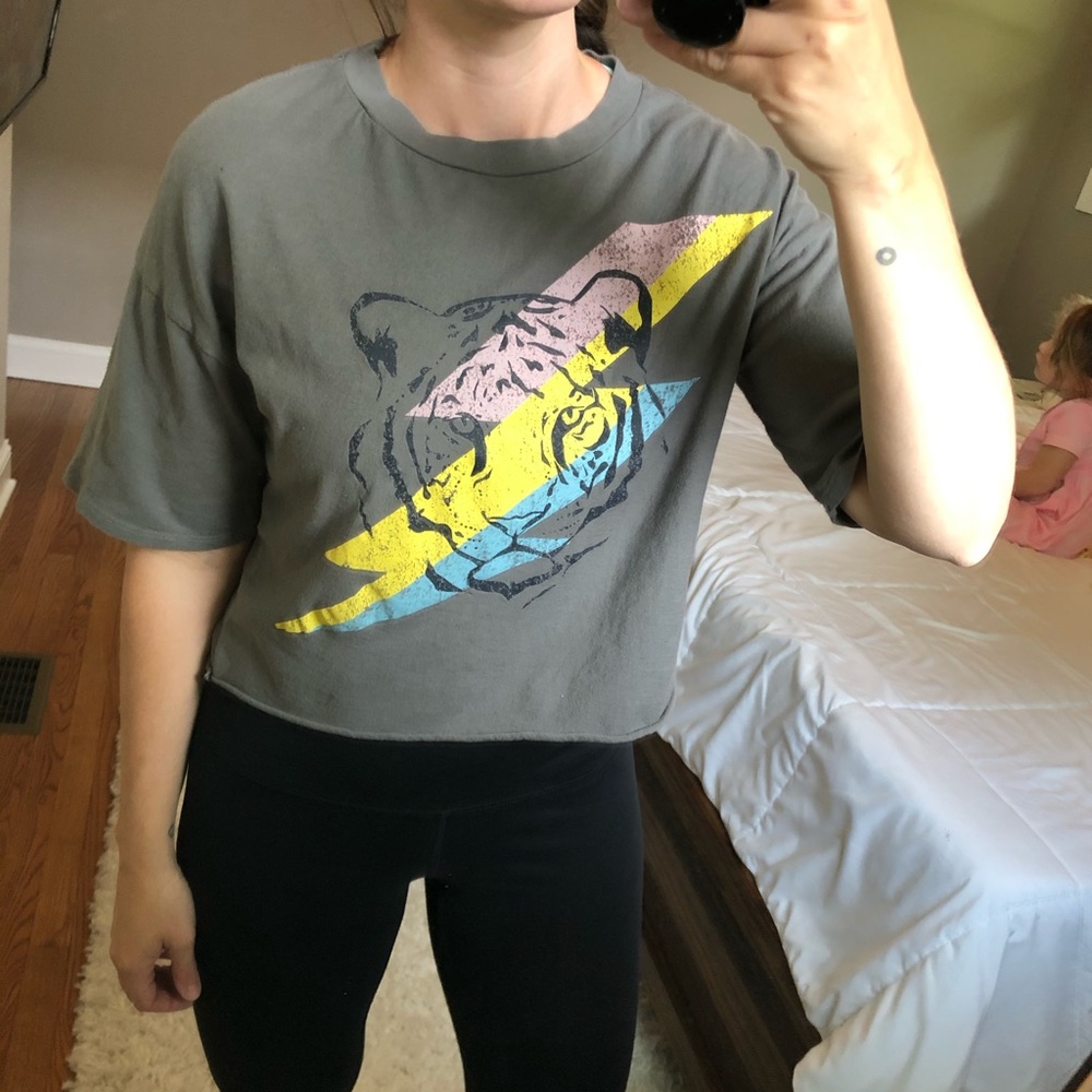 Grayson Threads crop t shirt